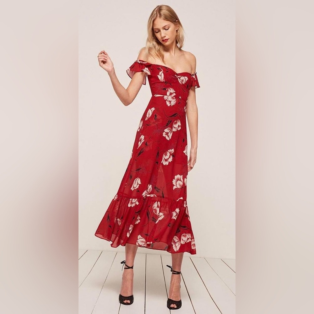 Reformation midi dress